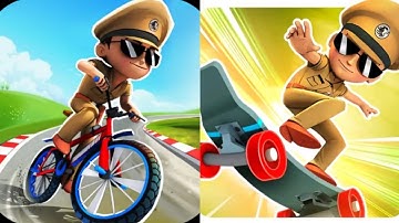 Little Singham Cycle Race VS Little Singham Super Skater Game 2025 Gameplay Android, ios