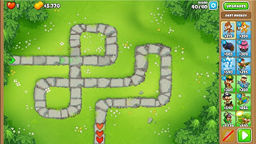 btd6 advanced challenge 05-11-2022 - No shot u get ~ by Fang22988 - 2 options for win