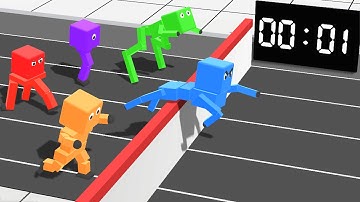AI Learns to Race Hurdles (deep reinforcement learning)
