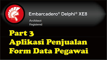 Part 3 - Aplikasi Penjualan - Desain Form Karyawan