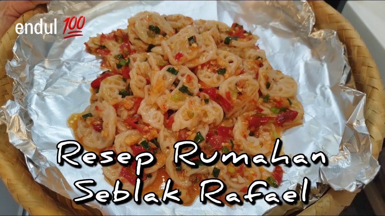 Resep seblak Rafael ala Rumahan ⁉️ - YouTube