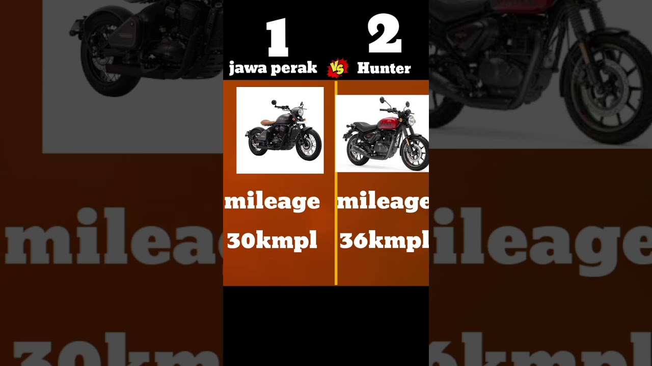 JAWA PERAK VS HUNTER350 
