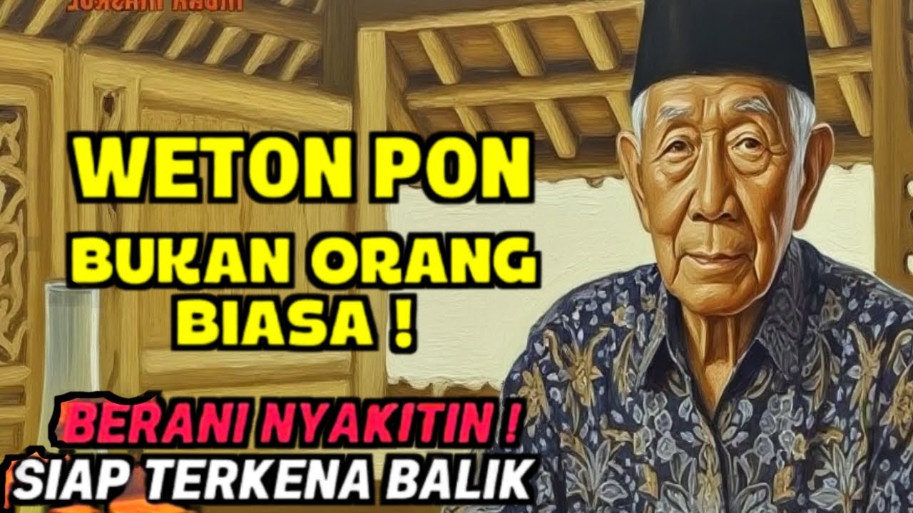 Weton Pon: Ditempa Derita, Dilahirkan untuk Menang Besar