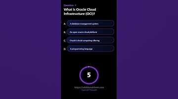 What is Oracle Cloud Infrastructure OCI