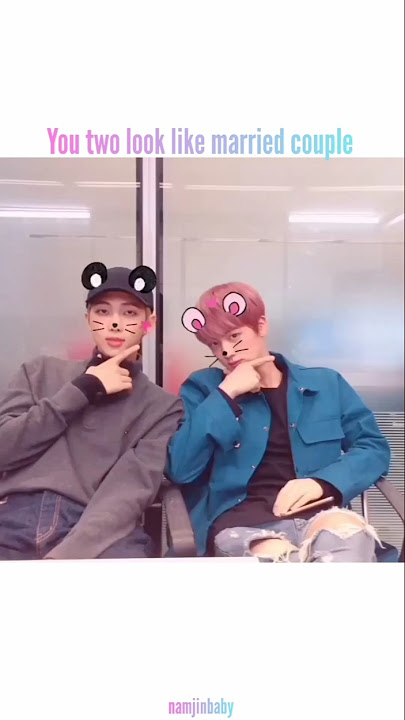 you guys look like married couple 🥰😘#namjin #bts #btsmember #rm #jin