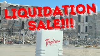 LAST CHANCE to get inside the TROPICANA HOTEL in Las Vegas! Liquidation Sale! *SECOND WEEKEND ADDED*