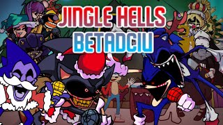 FNF - Jingle Hell But Every Turn Another Different Character Is Used (Jingle Hell BETADCIU)
This is the third of the three BETADCIUs that were in the Christmas Cover Trilogy video.
This is actually the first one I made. I was originally going to do only a Jingle Hell BETADCIU, then I made two others, couldnt decide, and here we are.
Jingle Hell is composed by -
fluffyhairs
Characters Used (in order of appearance):
Lord X
Cassette Girl
Natsuki
Black Impostor
Sonic.EXE
Boyfriend
Sayori
Gray
Majin Sonic
Skarlet Bunny
Yuri
White
EXE
Nikku
Monika
Pink
Annie
Garcello
8owser BF
Kapi
Monster
Girl
Boy
Steve
Tankman
Thugman (or Sports Guy idgaf)
Piracy Sonic
Sunky
TGT Sonic
Afton (FaF)
Ourple Guy
Top Hat Guy
Fleetway
Void
Agoti
Maroon
Taki
Holy Mami
Scarlet
Flu
Robo Fever
Tanner
Whitty
Vic FNF - Jingle Hell But Every Turn Another Different Character Is Used (Jingle Hell BETADCIU)