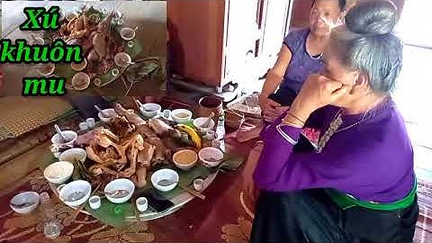 Khả mù xú khuôn của dân tộc thái đen