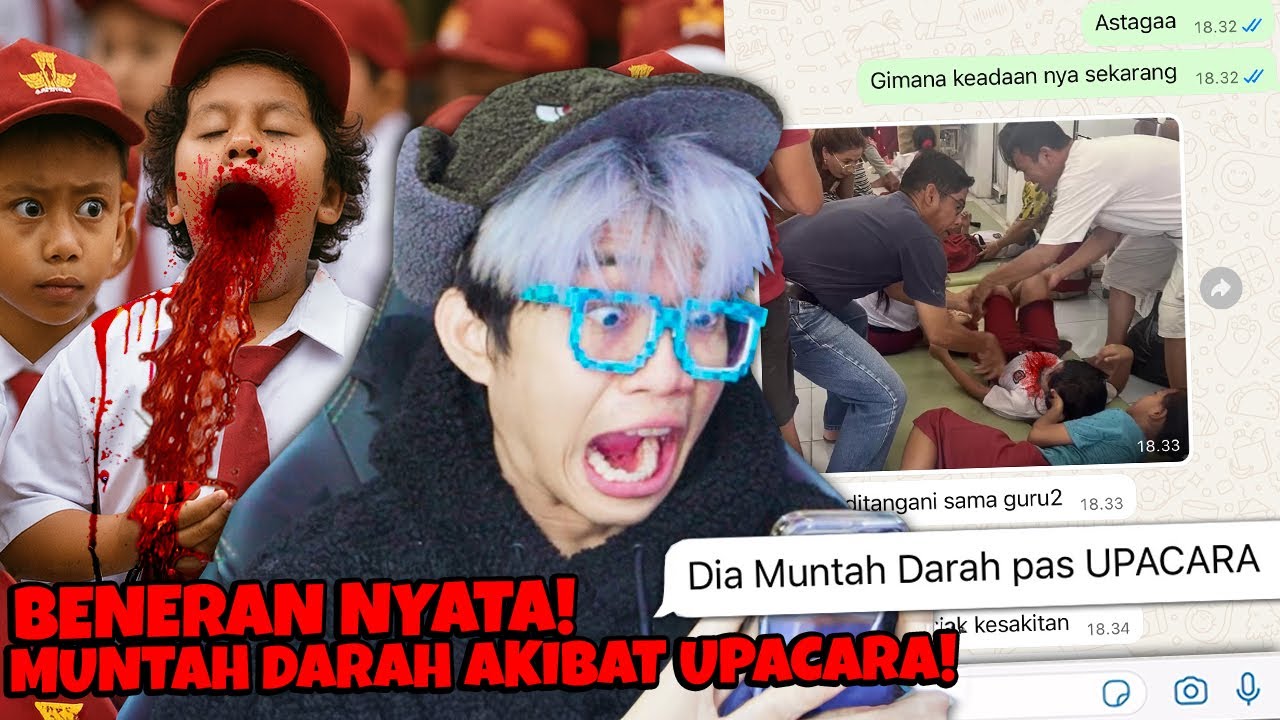 BOCAH INI MUNTAH DARAH AKIBAT UPACARA 17 AGUSTUS SUKA NGOMONG KASAR....