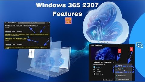 Windows 365 Cloud PC 2307 Updates | Enable Cloud PC Reset Options for End Users