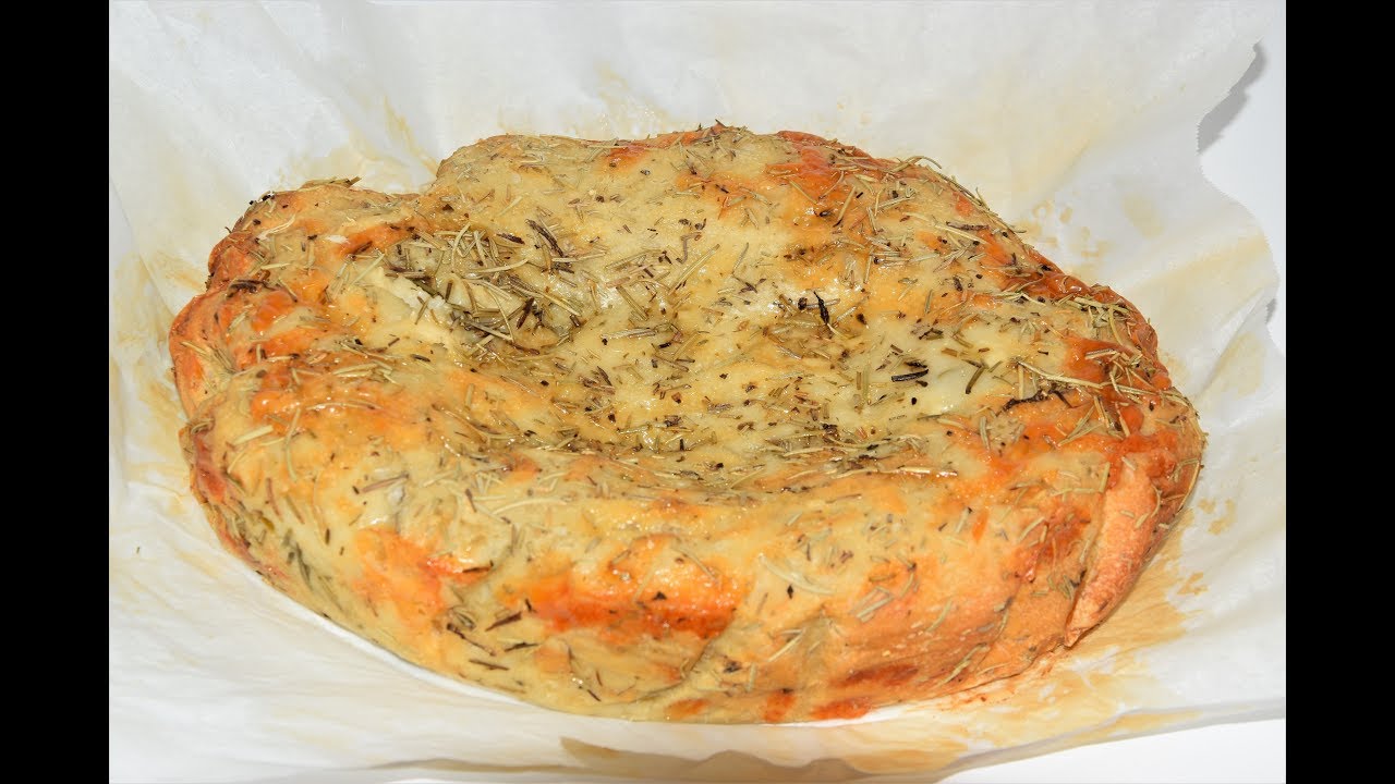 ROSEMARY ASIAGO CHEESE BREAD IN THE CROCKPOT NO KNEAD BREAD RECIPE