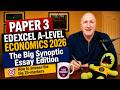 Paper 3 Synoptic Essay Revision for Edexcel A-Level Economics 2026