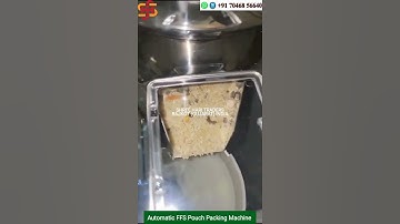 Automatic FFS Pouch Packing Machine 1-100 Gms in Rajkot Mo: 070468 56640 #shorts #viral #reels