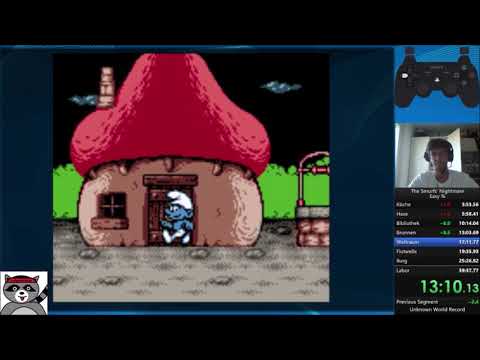 The Smurfs' Nightmare Easy% Speedrun in 37:59 [WR]