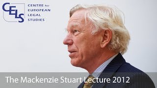Famous The EU as a Source of Inspiration: 2012 Mackenzie-Stuart Lecture - Sir Konrad Schiemann Profile