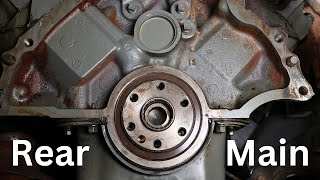 Rear Main Seal Replacement Ford Bronco F150 | E4OD Transmission Removal | Bronco Restoration by The Fix 17,397 views 10 months ago 17 minutes