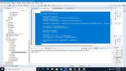 LWJGL 3 2D Game Engine (Audio) #51