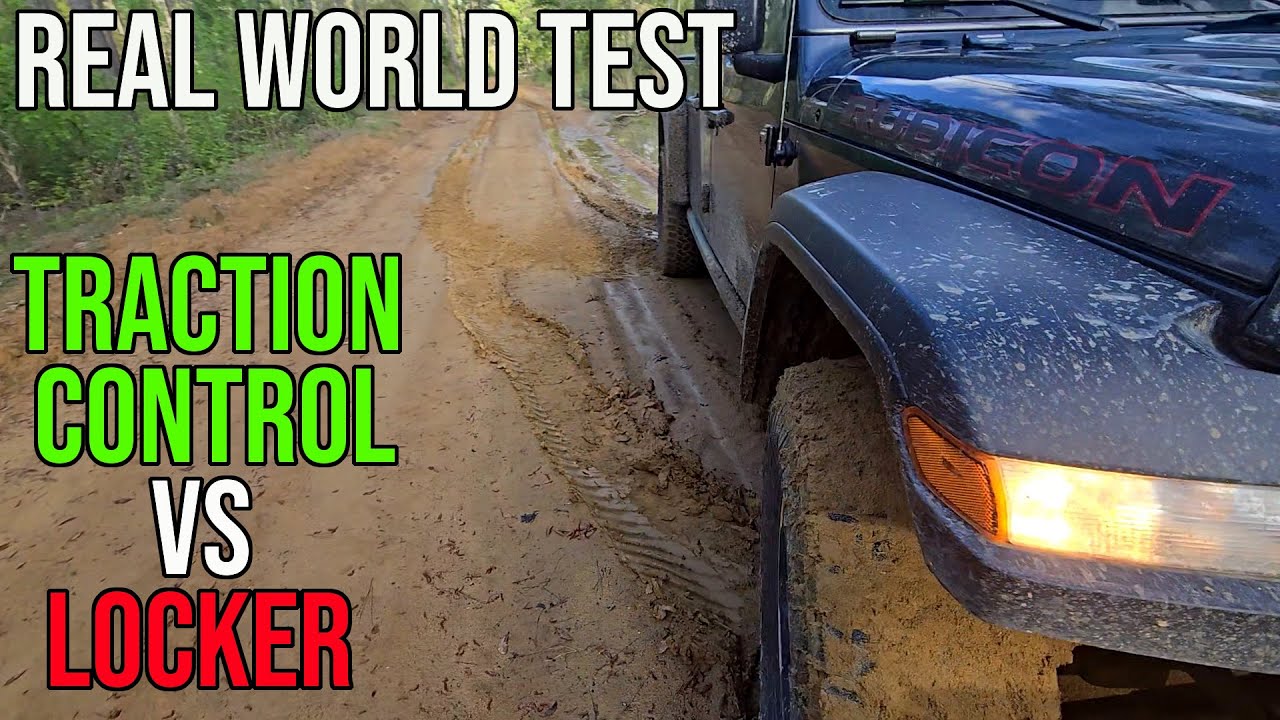 Traction Control LSD Vs A Locker In Real World Mud Test - YouTube