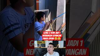 Crazy little kid flying a kite using a fishing rod #shorts #reactionvideo #react #eldanboy