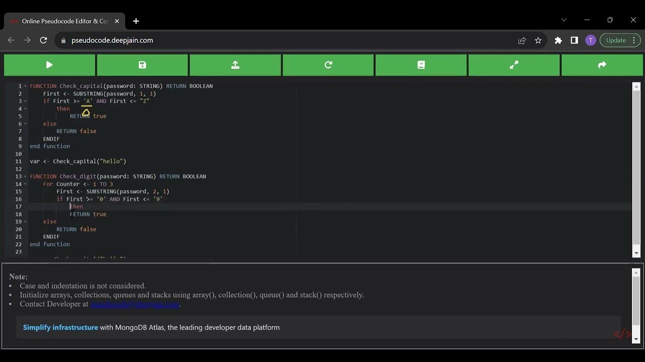 0478 IGCSE Class 8 (Part 2 - Pseudo code File handling hands on ...