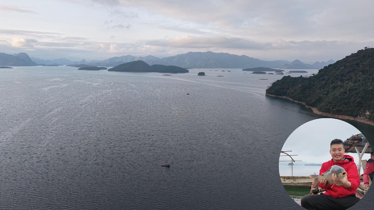 ĐÁNH CÁ Ở HỒ THỦY ĐIỆN LỚN NHẤT VIỆT NAM