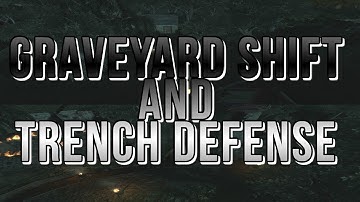 Graveyard Shift & Trench Defense|Call of Duty: World At War Zombies