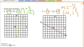 Chapter 5 Lesson 4 Algebra 1 Pearson