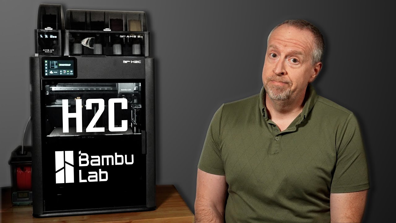 Мои мысли о Bambu Lab H2C после 500 часов тестирования