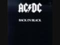 Acdc  back in black backing track