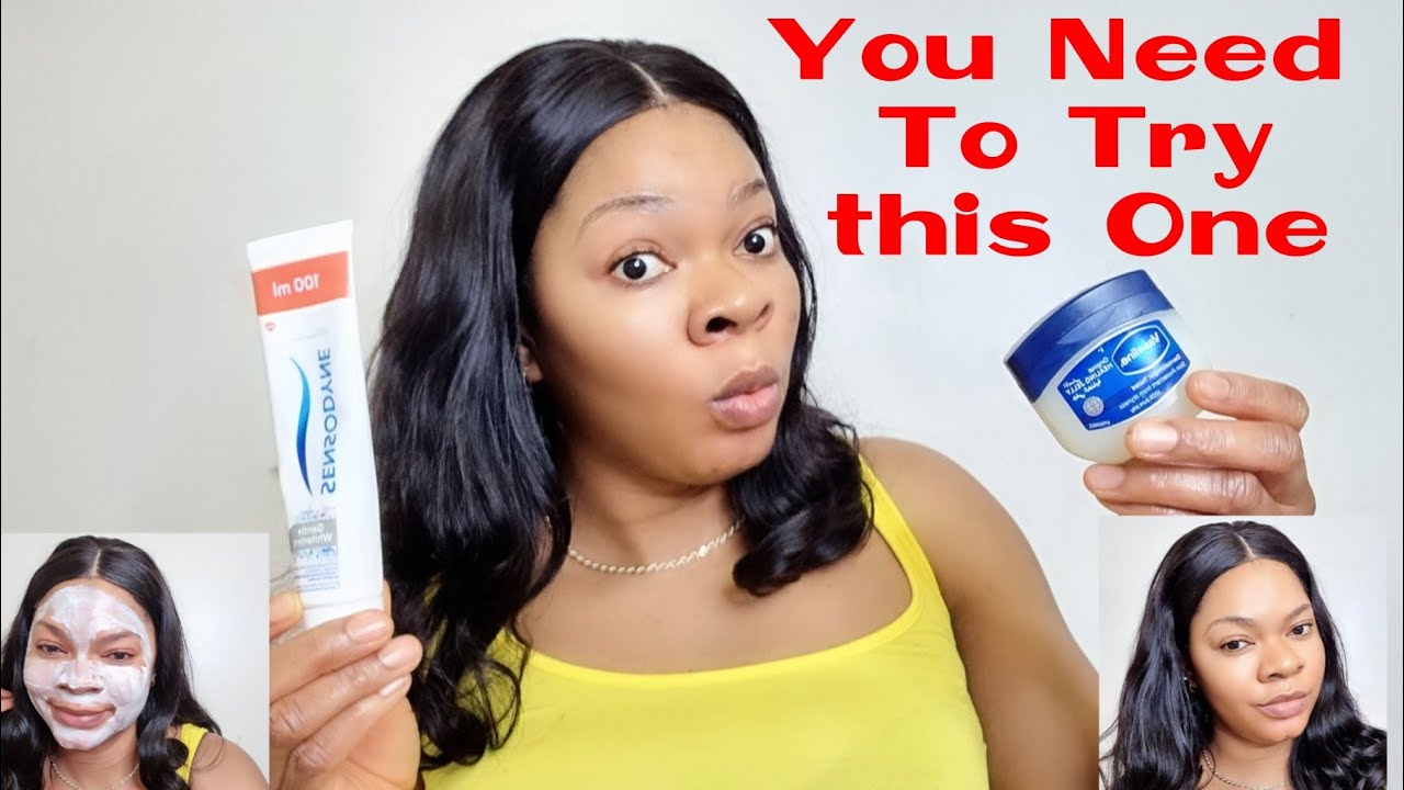 I APPLIED TOOTHPASTE AND VASELINE ON MY FACE, SEE WHAT HAPPENED 🤭 # ...