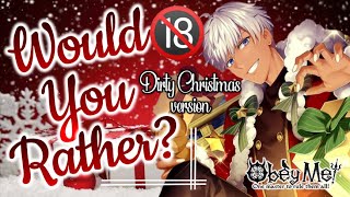 WOULD YOU RATHER? *Dirty Christmas version 🎄❤️‍🔥  [OBEY ME] screenshot 5