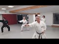 Dojo yamato kan cornas  travail des katas karatdo shotokai