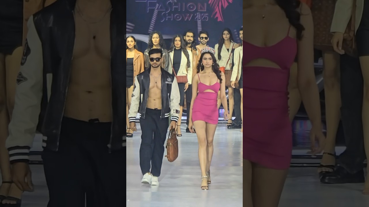 Rubaru Mr.India and Ms.Universe - leather Fashion show in chennai 