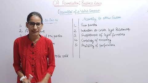 Lecture no.1 Indian Contract Act,1872 |Business laws |CA Foundation