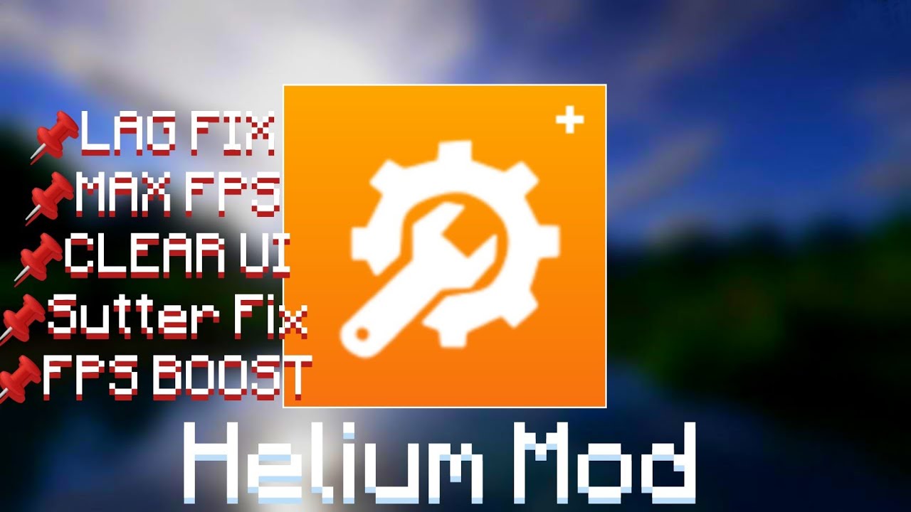 The Best FPS BOOST Mod For MCPE 1.21+ (NO LAG + Smooth Gameplay) | Helium | McL
