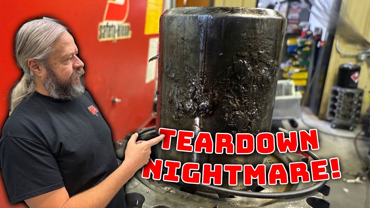 Teardown nightmare!  Crank welded to balancer!