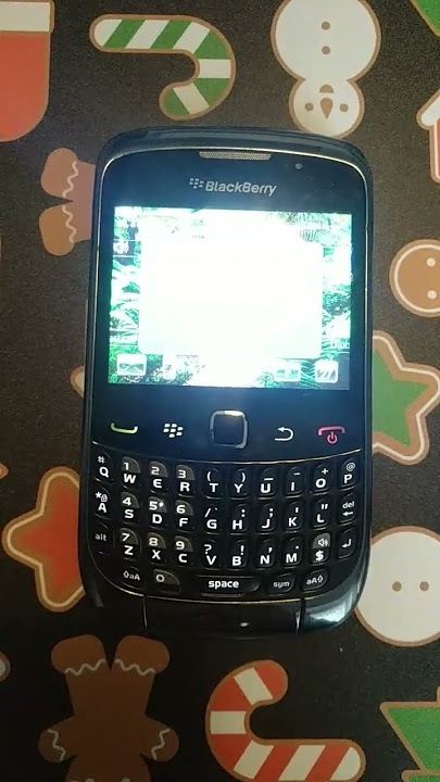 BlackBerry curve alarm