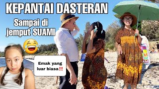 Dasteran Ke Pantai & Di Jemput Suami Langung Dari Kantor Pertama Kali Keluar Setelah Isolasi Covid