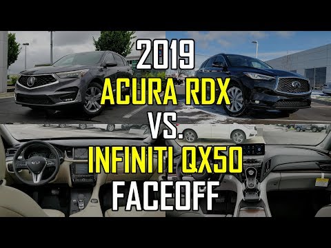 2019-acura-rdx-advance-vs.-2019-infiniti-qx50-essential:-faceoff-comparison