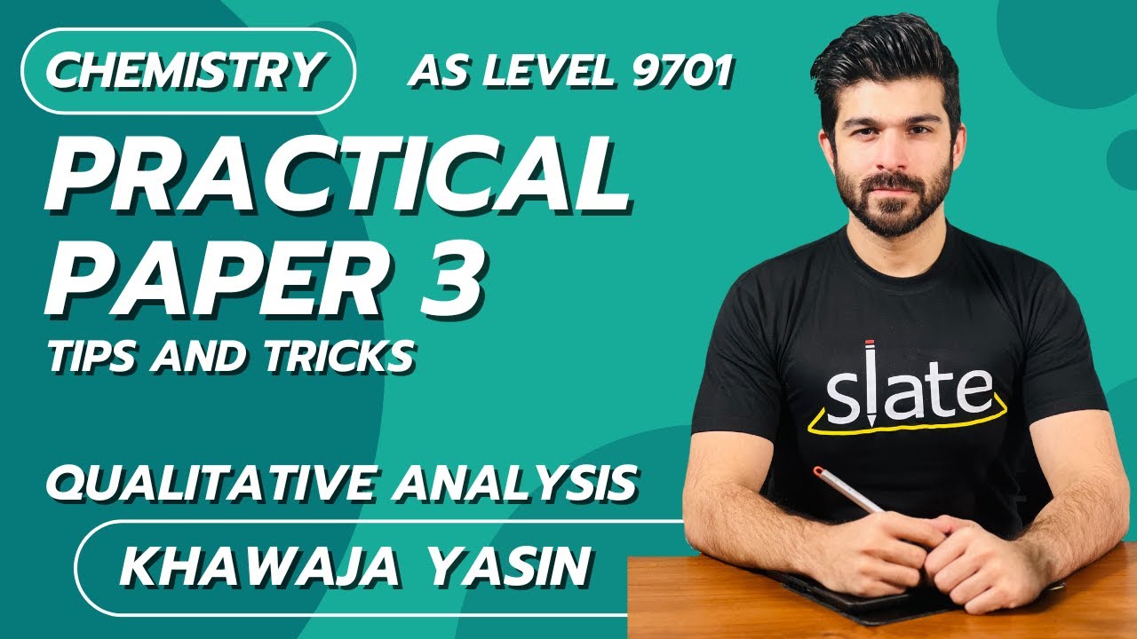 Qualitative Analysis Paper 3 Tips Tricks AS Level Chemistry Qualitative analysis paper 3 tips tricks as level chemistry