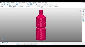 How to Design a Water Bottle in PowerShape | 3D Modeling Tutorial
