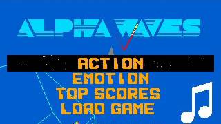 Title Screen - Alpha Waves Soundtrack (Infogrames)