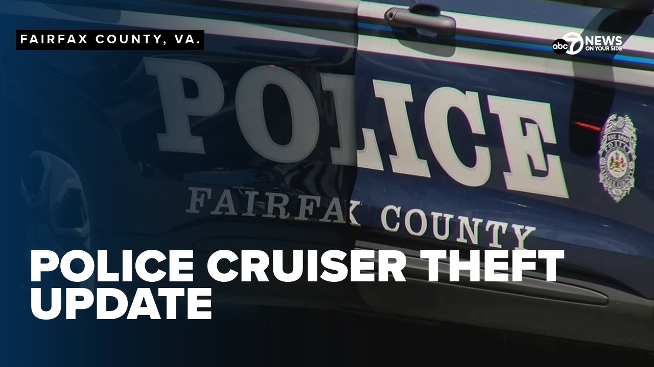 Update on arrest after Fairfax County police cruiser stolen, crashed ...