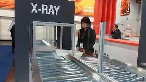 Checkpoint  security airport - Return automatic tray - ALFYMA