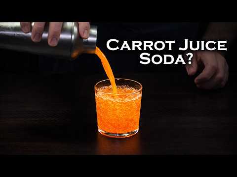 Carrot Juice Does NOT Belong in Soda… So I Tried It