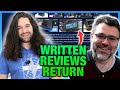 Bringing Our Written Reviews Back WITHOUT ADS, ft. Wendell of Level1Techs