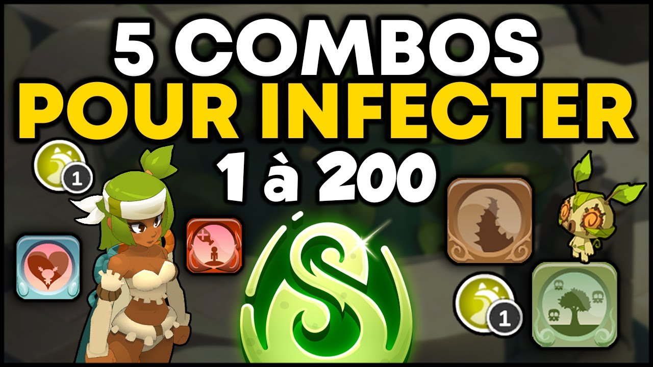 5 COMBOS EFFICACES pour INFECTER avec le SADIDA sur DOFUS !