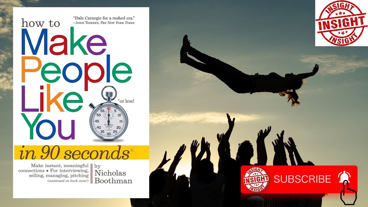 How To Make People Like You I Audiobook I Self Help I By Nichalos ...