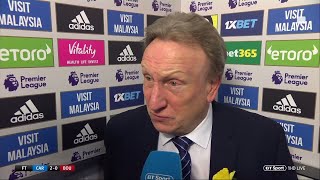 "Emiliano would have been proud of us." Emotional Neil Warnock speaks after Cardiff victory