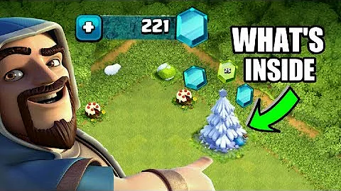 WHAT HAPPENS WHEN YOU REMOVE THIS X MAS TREE | Clash of Clans